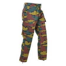 Original Belgian Army field combat pants Ripstop jigsaw camouflage trousers NEW