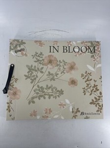 RARE BorasTapeter In Bloom Wallpaper Sample Book