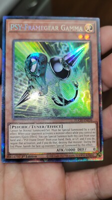 Yugioh PSY-Framegear Gamma TOCH-EN036 Collectors Rare 1st Edition