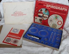 Vtg Kenner's Spirograph No. 401 Drawing Art Set Instructions Booklet 1967 *READ*
