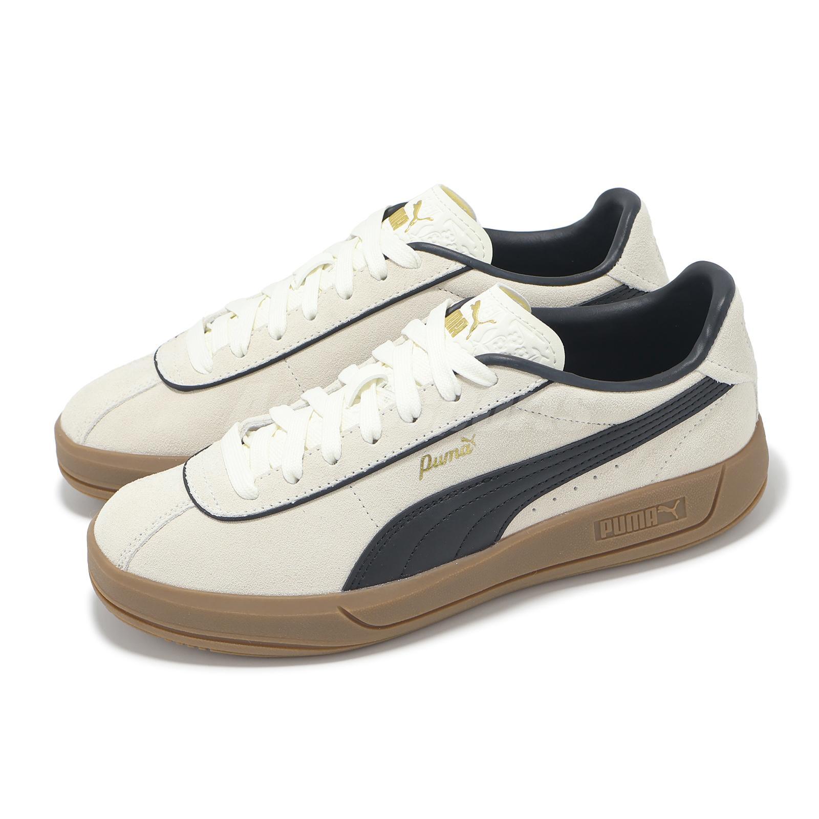Женская повседневная обувь Puma Club Klassika SD Бежево-черная Gum 400718-01