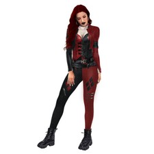The Suicide Squad Harley Quinn Cosplay Costume 3D Printed Zentai Bodysuit