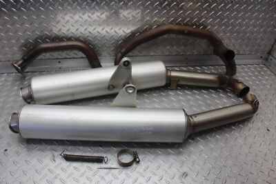 2001 DUCATI ST4 COMPLETE EXHAUST MUFFLERS & HEADER