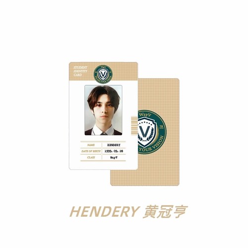 Kpop NCT 127 Dream WayV Back to School Plastic Photocard Student identity Cards - Picture 8 of 26