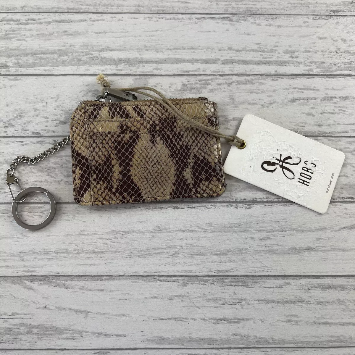 Hobo snakeskin wallet clearance