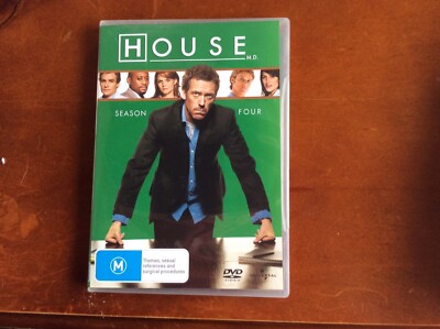House, M.D. : Season 4 (DVD, 2008, 4-Disc Set) - Region 4 - Australia