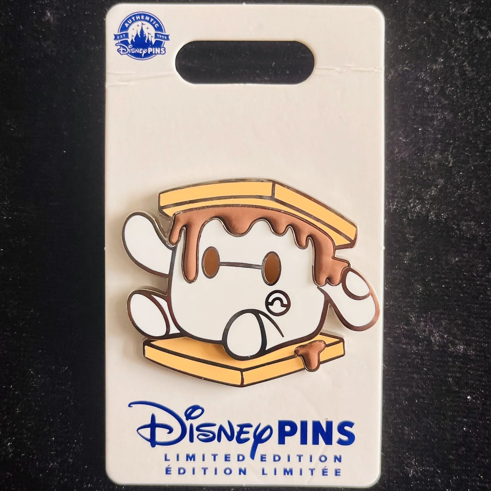LE Baymax Toasted S'more Munchling Baked Treats Munchlings Big Hero 6 Disney Pin