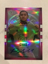 PENEI SEWELL 2018 Leaf Army All-American Metal PINK Autograph # 4/20 AUTO Oregon