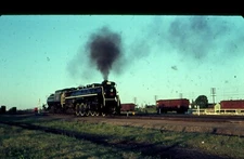 CNR 6167 4-8-4, Belleville, Ont, 06/64; Kodachrome Original