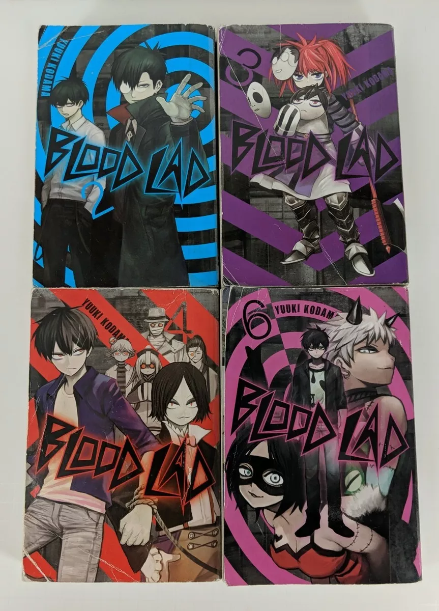 BLOOD LAD Manga #2 3 4 6 Lot~Yuuki Kodama~English Yen Press