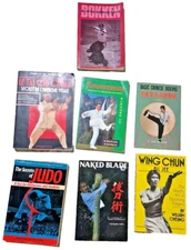 Martial arts 7 grouped books  providing a variety of perspectives and techniques