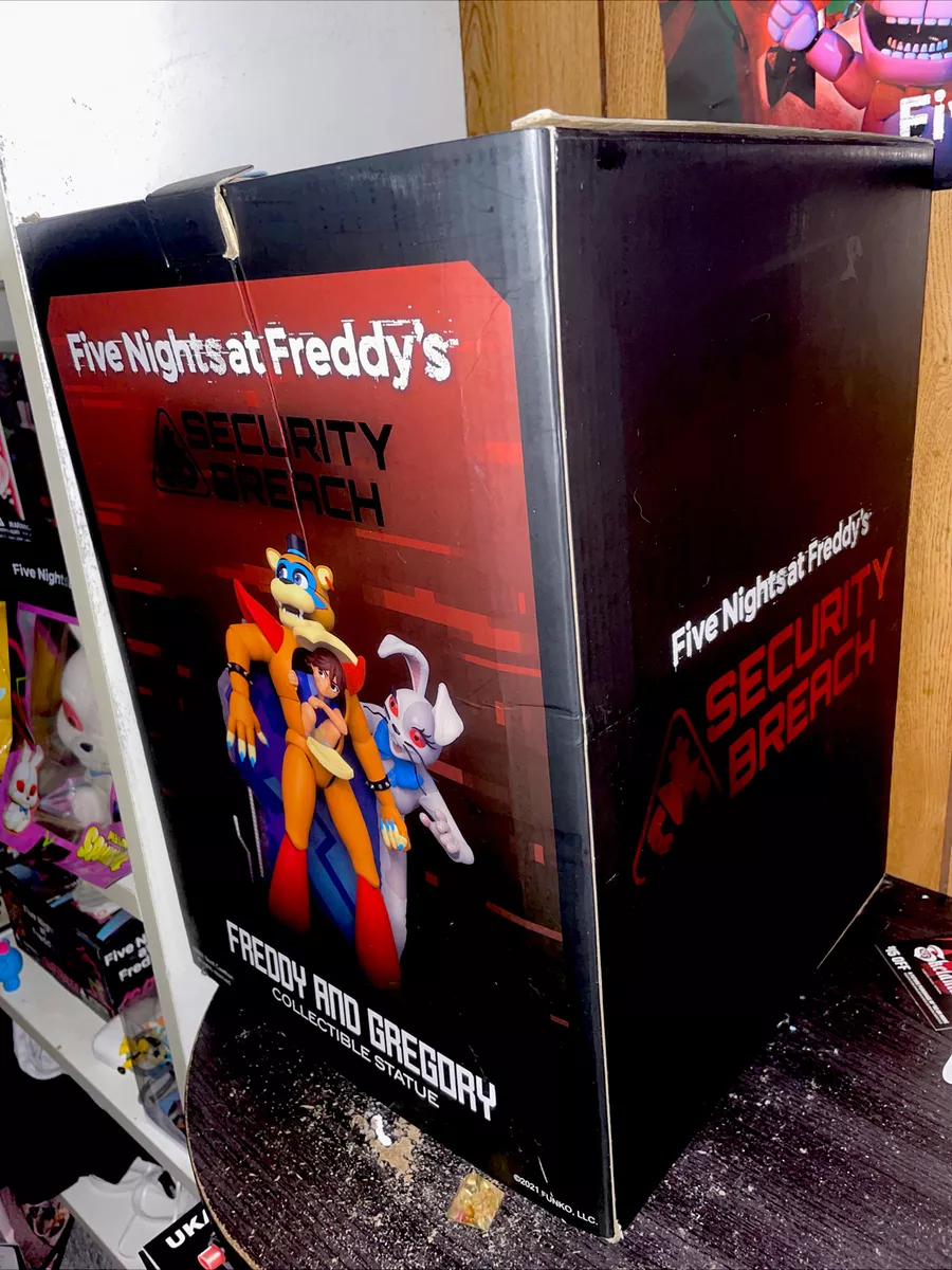 Buy Freddy and Gregory Vinyl Statue at Funko.