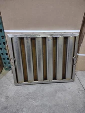 Kleen-Gard Stainless Steel Hood Filters 20" x 16" x 2", Used, Quantity 2