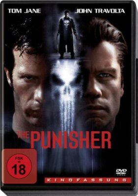 The Punisher - Thomas Jane, John Travolta, Rebecca Romijn - DVD - FSK 18