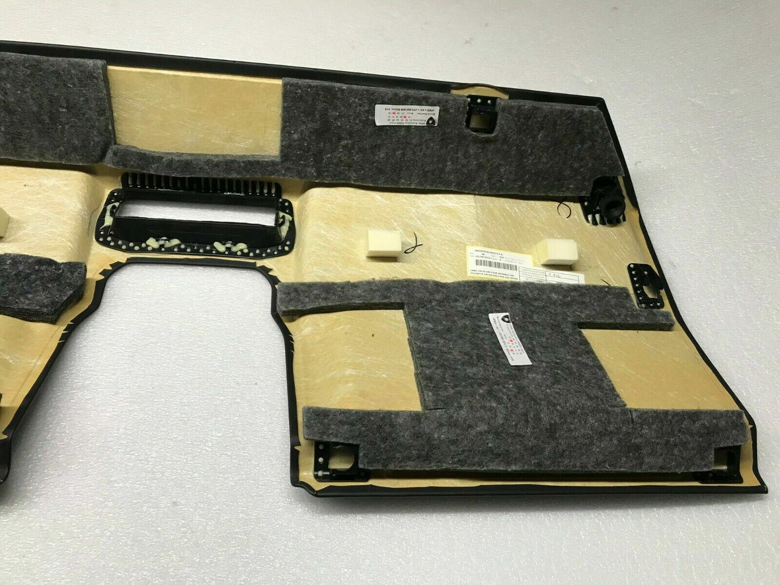 LAMBORGHINI HURACAN LP580 INTERIOR REAR LINING COVER PANEL OEM 4T0868571D