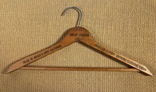 Vintage Ripley Clothes Wooden Hanger Fastest Growing Chain  