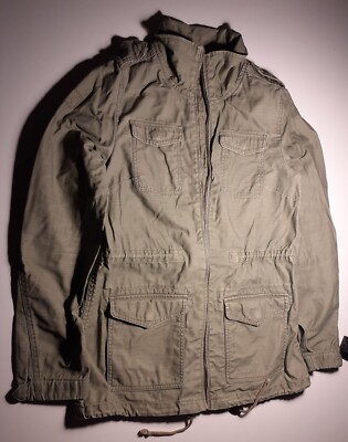 H&M DIVIDED_Jacke/Parka/Übergangsjacke_Gr. 36_oliv/khaki_used Optik_wie NEU, TOP