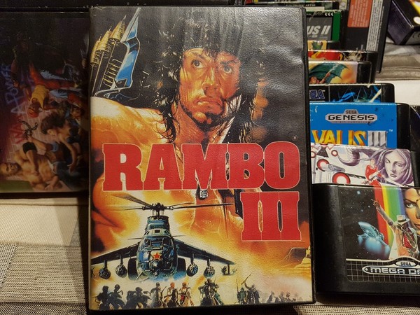 RAMBO III 3 SEGA MEGADRIVE / GENESIS JUEGAZO!!!!! IMPECABLEEE