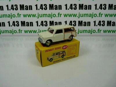 DT204 Voiture réédition DINKY TOYS déagostini MINI traveller Morris 97 blanche