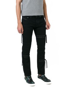 diesel black gold pants