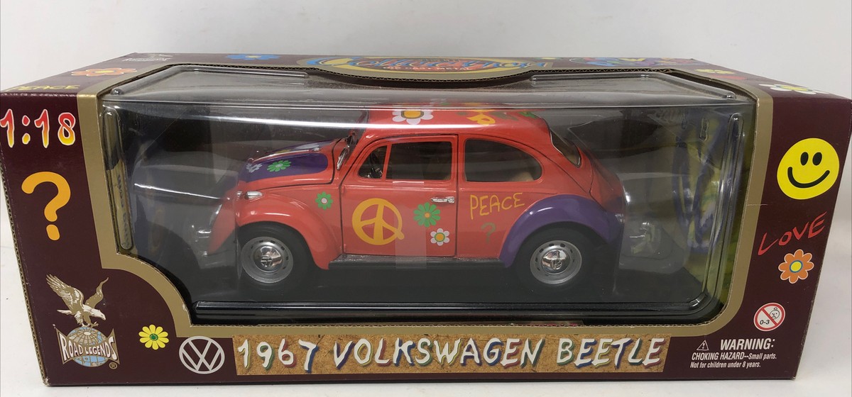 Road Legends 1967 Volkswagen Beetle 1:18 Scale Diecast Car