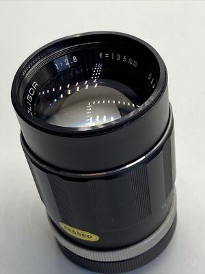 Auto Soligor 135mm 1:2.8 Objektiv für Canon FD #794946-32