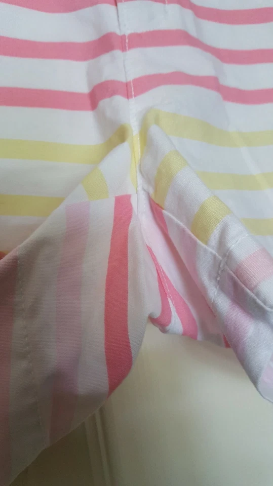 Old Navy size XS pastel striped shorts in pink - Image 4 of 4