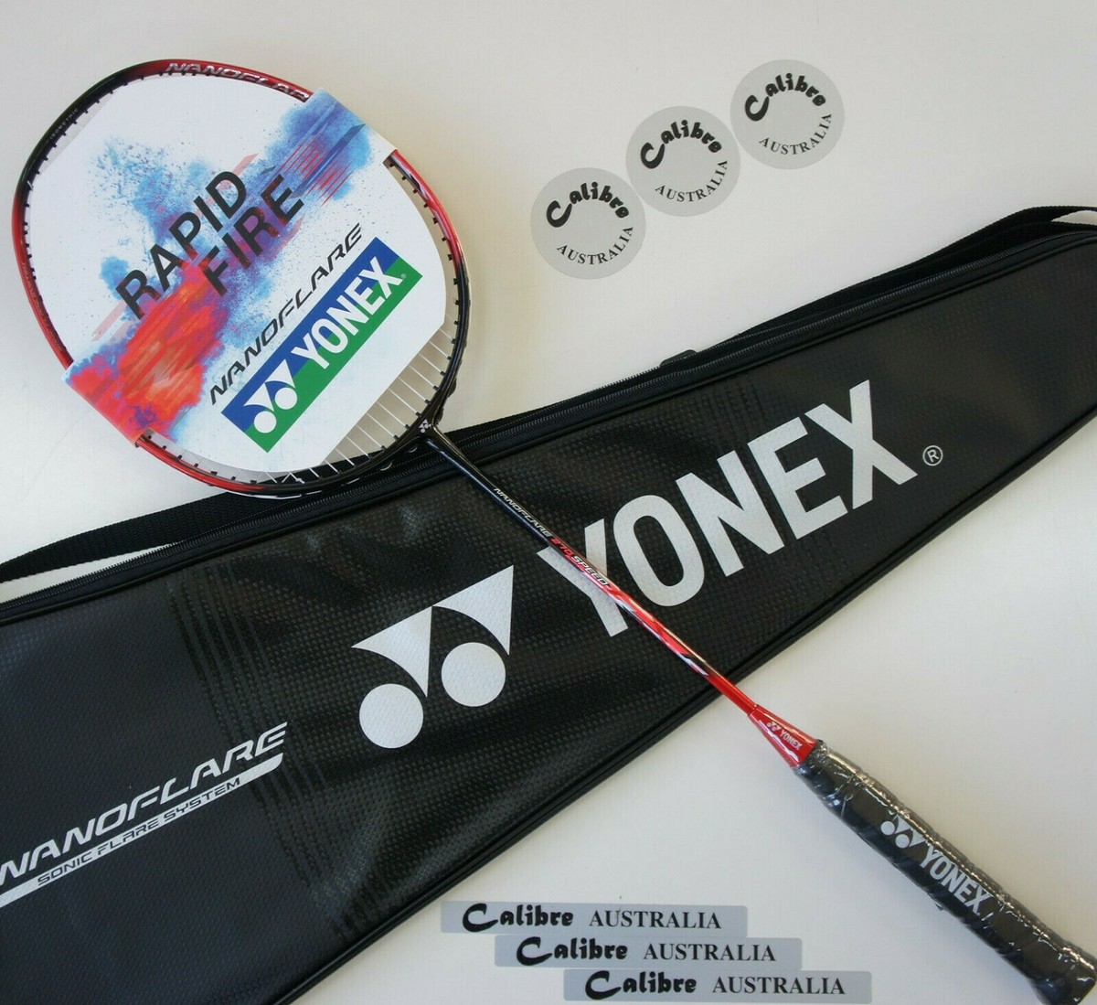 YONEX　NANOFLARE 170LIGHT Yonex Nanoflare 170 Light (Black/Blue) - JoyBadminton