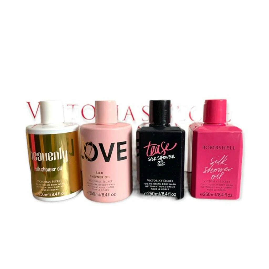 Victoria s Secret Silk Shower Oil to Cream Body Wash 8.4 fl oz