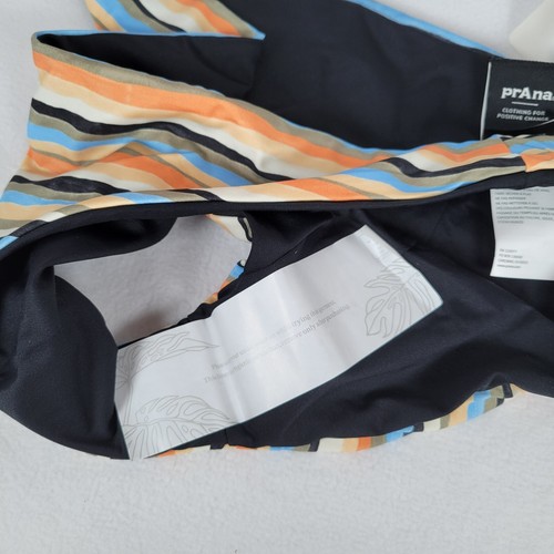 Prana Womens Gemma Reversible Swim Bottom Size Large Multicolor Stripes Outdoor - Picture 5 of 8