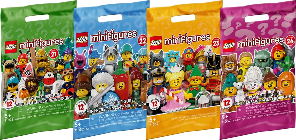 Lego Collectable Minifigures Series 7-26 Disney 100 Marvel DC &More FREE P+P
