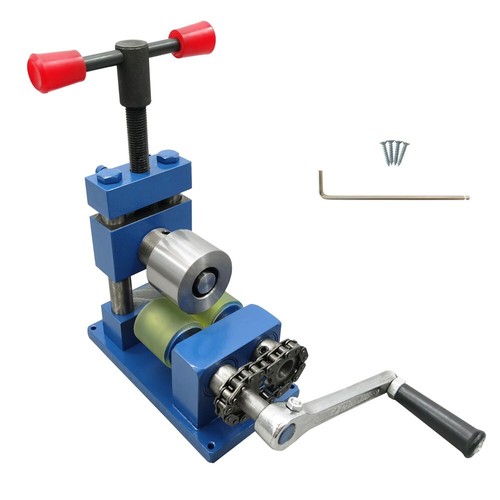 Hand Crank Ring Bracelet Press Bending Machine Making Tool Jewelry Ring Bender - Picture 18 of 20