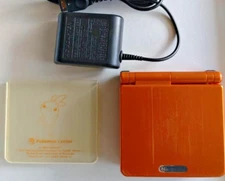 Game Boy Advance SP ACHAMO Console ORANGE Pokemon AGS-001 From Japan