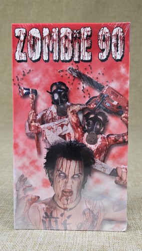 RARE 2002 Zombie 90 Sealed SHOCK-O-RAMA VHS Genre Horror VO-9012  - Afbeelding 1 van 9