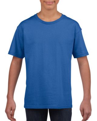 plain royal blue shirt