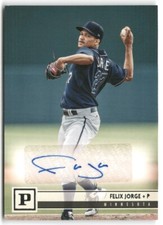 2018 PANINI CHRONICLES SIGNATURES AUTO #PS-FJ FELIX JORGE