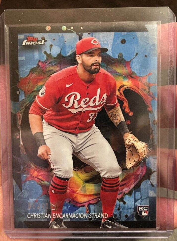 2024 Topps Finest Christian Encarnacion-Strand RC #257 Rare Sky Blue /150
