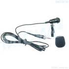 Tie Clips Lavalier Microphone for Sennheiser all Wireless BeltPack ME4 Lapel Mic