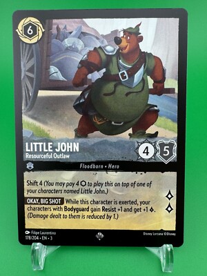 Little John - Resourceful Outlaw (178) Into the Inklands Disney Lorcana