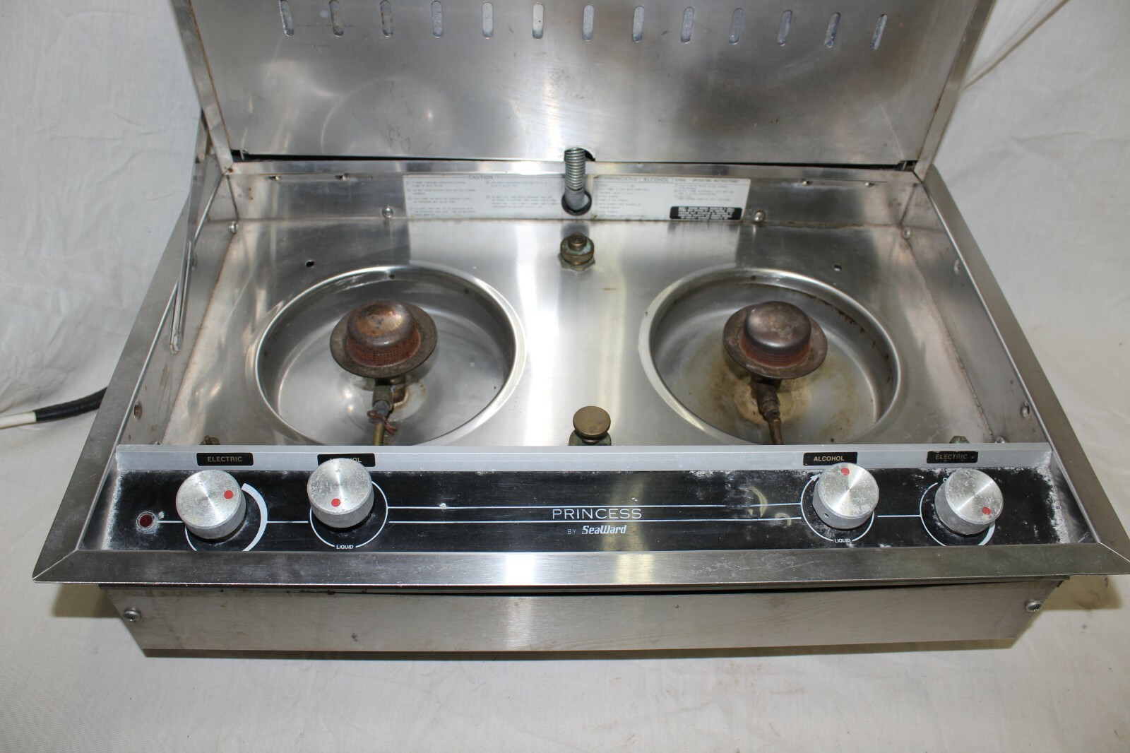 seaward princess electric stove