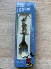 Goofy Demi Tasse Collectable Baby Spoon Little Present Walt Disney Made in USA