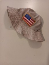 Youth Sz J's Hats American Flag Boonie Sun Bucket Hat