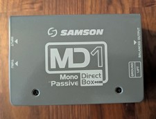 Samson MD1 Mono Passive Direct Box - Excellent Condition Studio / Live DI