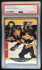1990-91 Pro Mario Lemieux #236 Penguins PSA 3