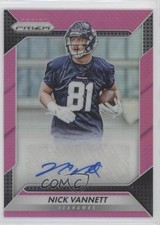2016 Panini Prizm Rookie Auto Pink Prizm Nick Vannett #RA-NVN Auto 0o0