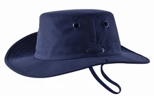 NEW Tilley T3 CLASSIC Hat NAVY BLUE Cotton Canvas 7 1/2