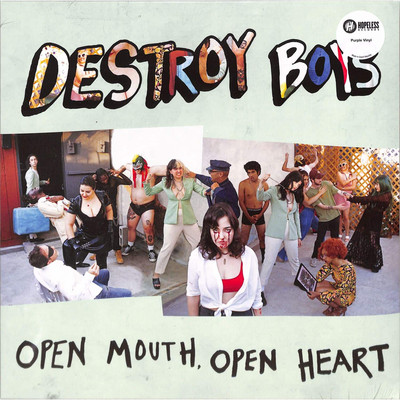 Destroy Boys / OPEN MOUTH OPEN HEART (PURPLE LP) / Hopeless Records / 00167474 