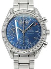 OMEGA WATCH SPEEDMASTER TRIPLE CALENDAR 3523.80 AUTOMATIC CHRONOGRAPH BLUE MEN'S