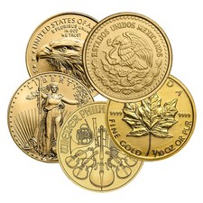 1/10 oz Gold Coin .9999 Fine - Random Design 5802.60 per troy oz