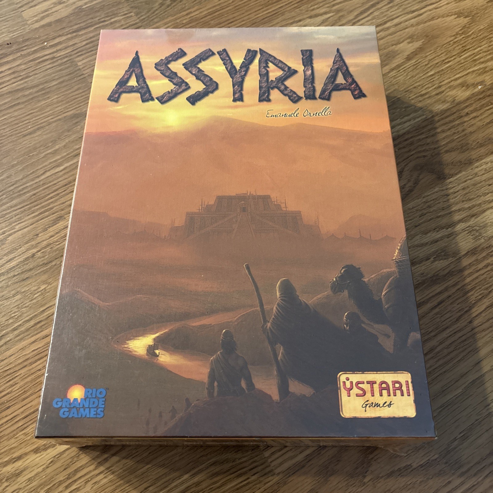 New Sealed Assyria Board Game by Emanuele Ornela Ystari Rio Grande